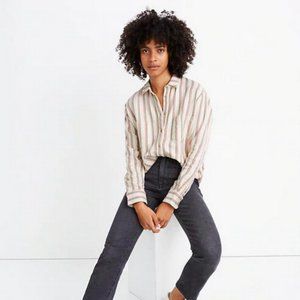 Madewell flannel Sunday shirt NWT - S